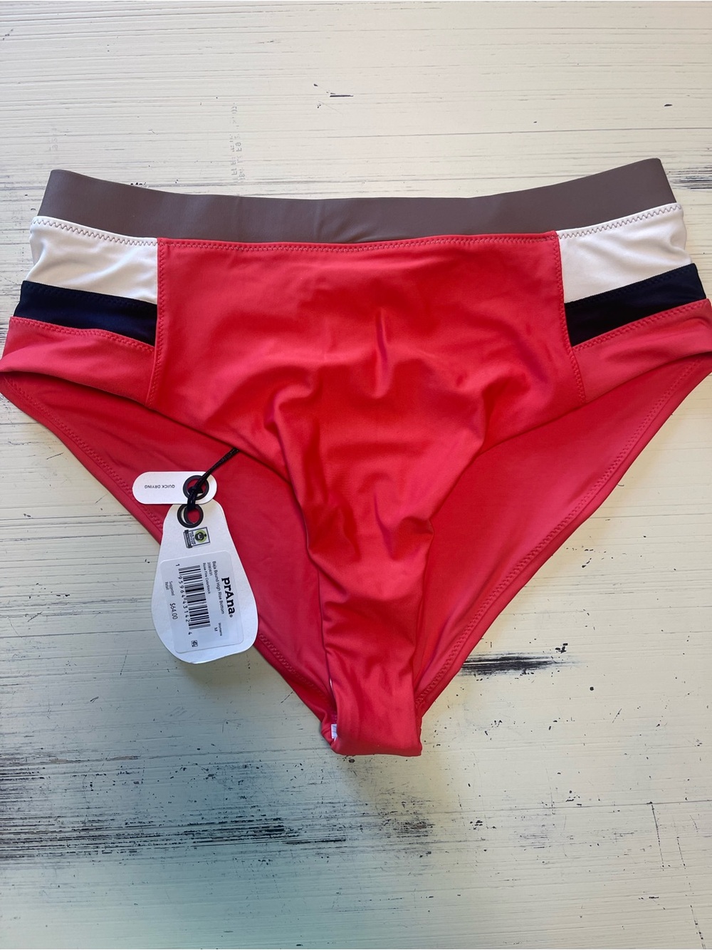 Prana Coral High-Rise Swim Bottoms